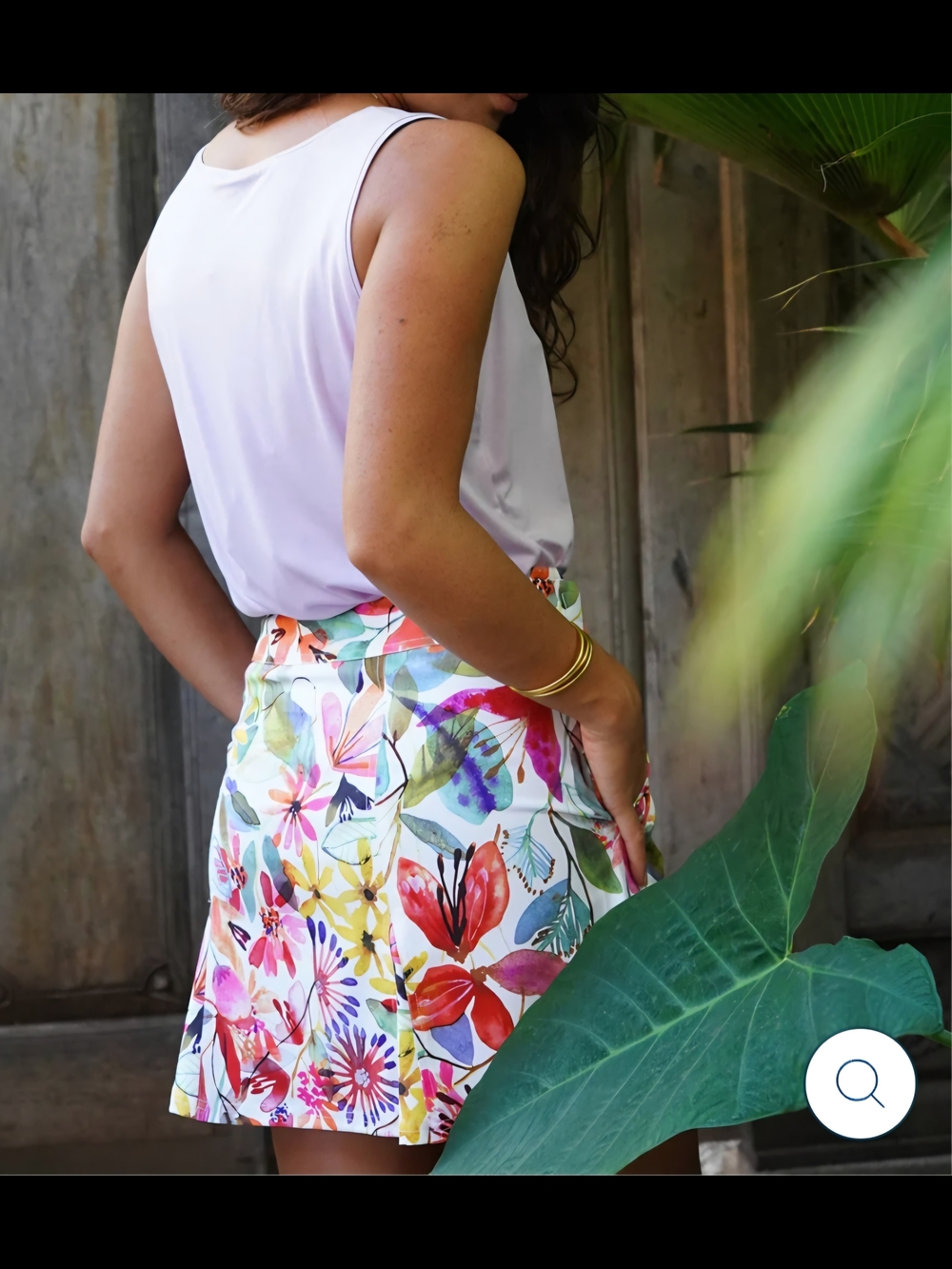 ​ RipSkirt Hawaii Women’s Multicolor Floral Active Skirt - ​🌸 - Picture 3 of 8